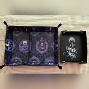 Disney Villains Ursula Jafar Maleficent Valet Tray Box Accessory Tray
